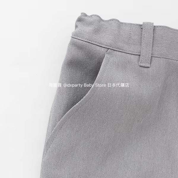 Japanese children's clothing pe#main three-piece suit 110-130cm boys' summer TOPS PANTS OUTERWEAR interview/banquet/performance