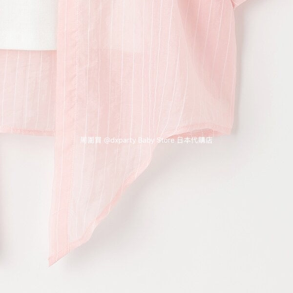 Lovetoxic Japanese children's clothing fake two-piece off-the-shoulder shirt 140-160cm girls summer TOPS