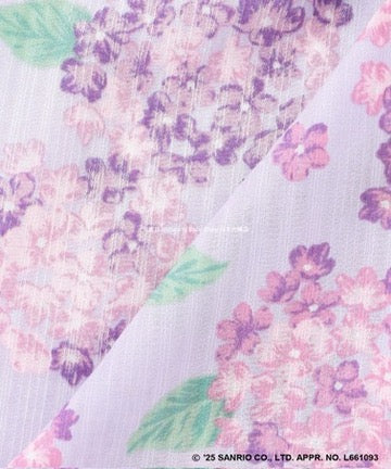 Japanese children's clothing aF#a325 x Sanrio 2Way Yukata Japanese Kimono 110-150cm Girls Summer Outerwear Skirts Japanese Summer Festival Special