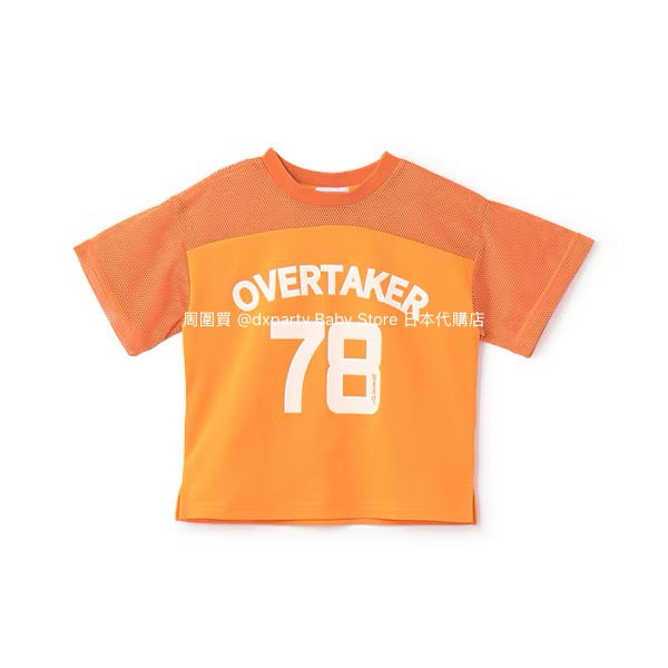 Japanese children's clothing mini#ML mesh sports top 100-140cm boys/girls summer TOPS