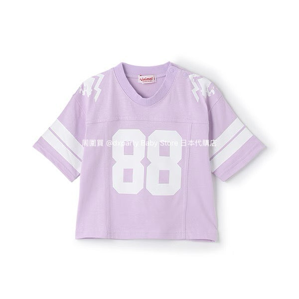 Japanese children's clothing mini #ML anti-fouling series waterproof series sports tops 90-140cm boys'/girls' summer TOPS
