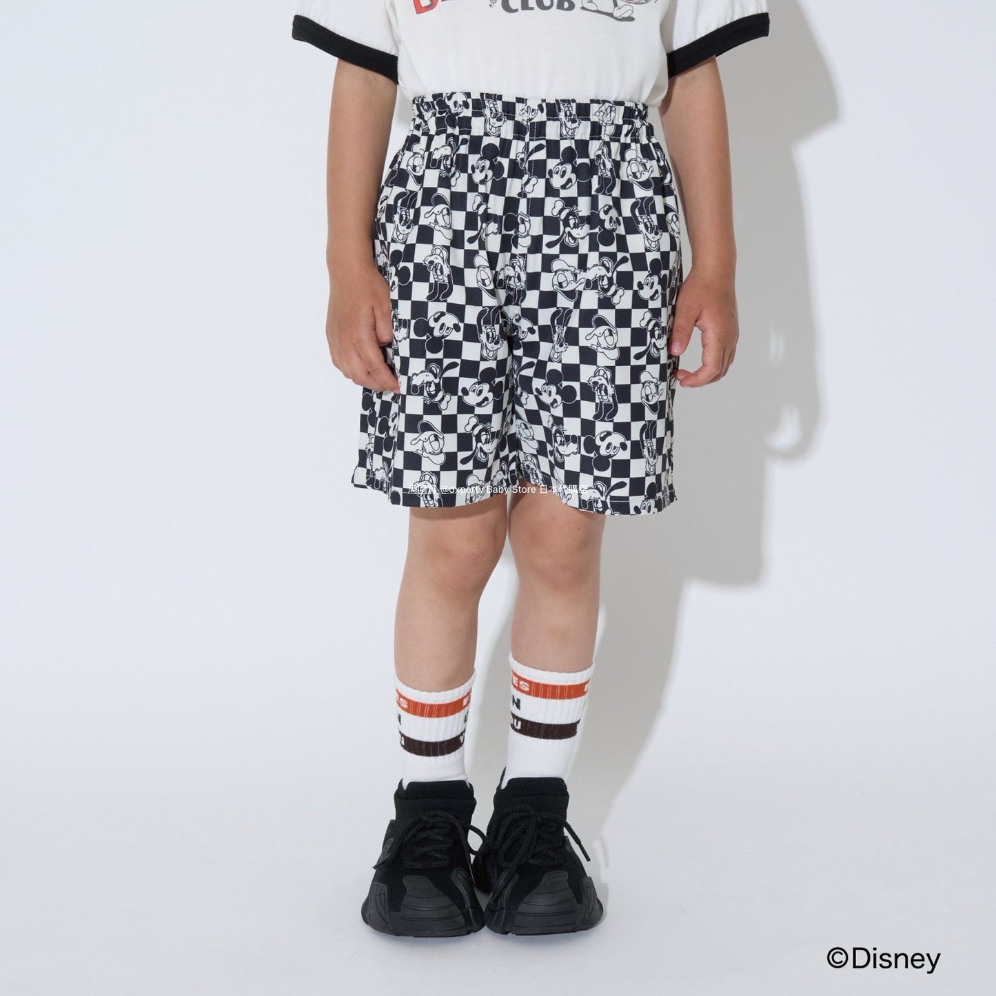 Japanese children's clothing b・R# x Diseny full-print shorts 100-150cm boys'/girls' summer PANTS