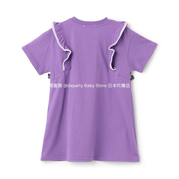 Japanese children's clothing mini#ML anti-fouling series ruffle dress 90-140cm girls summer dresses