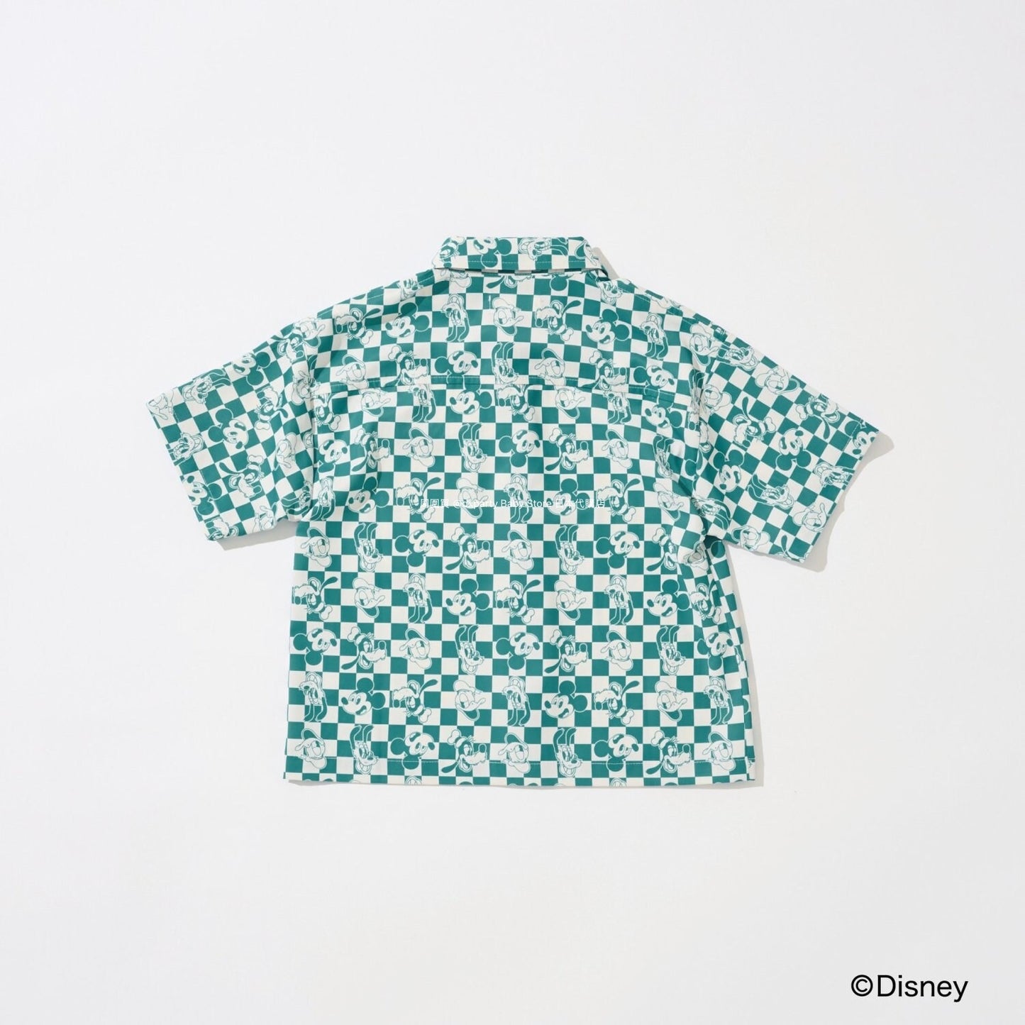 Japanese children's clothing b・R# x Diseny full-print shirt jacket 100-150cm boys'/girls' summer outerwear