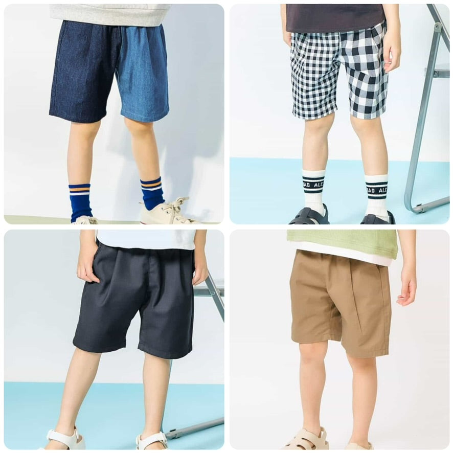 日本童裝 apres les cours 休閒短褲 80-130cm 男童款 夏季 PANTS