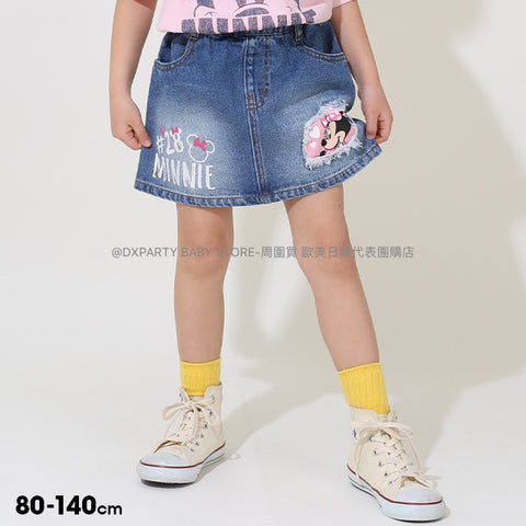 日本童裝 BDL x Disney 牛仔裙 80-140cm 女童款 夏季 SKIRTS