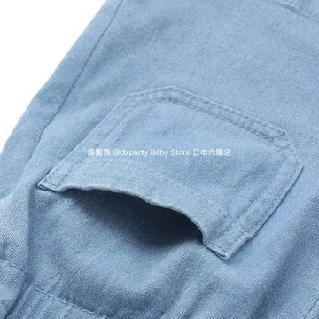 Japanese children's clothing pe#main anti-fouling series casual shorts 80-130cm girls' summer PANTS
