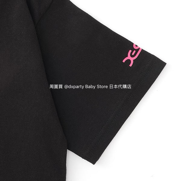 Japanese children's clothing X-girl Stages I☆XG printed tops 80-140cm girls summer TOPS