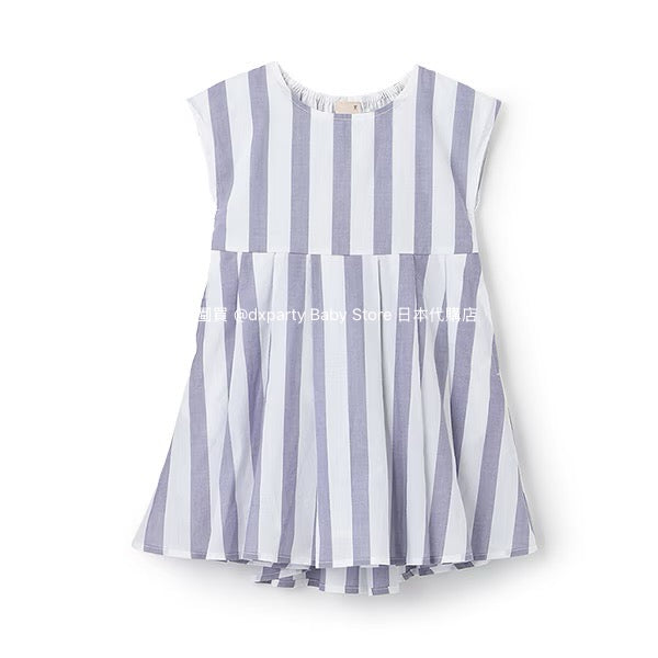 Japanese children's clothing pe#main back bow dress 80-130cm girls summer dresses