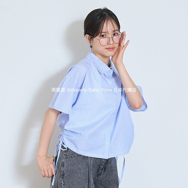 Lovetoxic Japanese children's clothing casual shirt 130-170cm girls summer TOPS