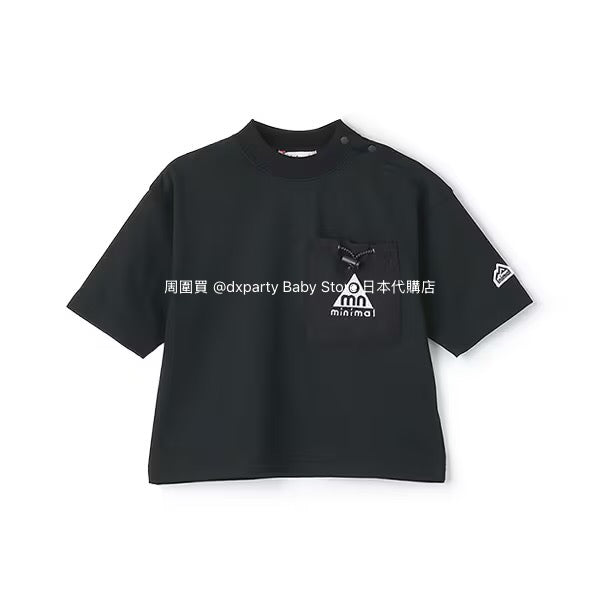 Japanese children's clothing mini#ML water-absorbing quick-drying mountain series pocket sports top 90-140cm boys'/girls' summer TOPS