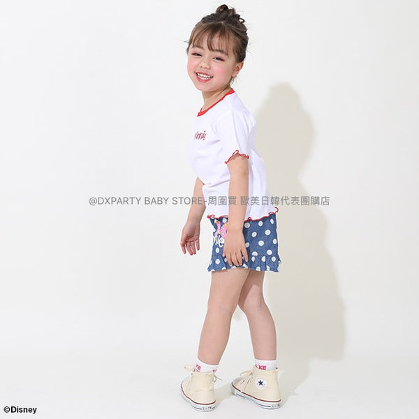 日本童裝 BDL x  Disney 米妮可愛兩件裝 80-130cm 女童款 夏季 TOPS