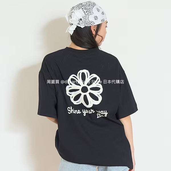 Lovetoxic Japanese children's clothing quick-drying embroidered top 140-170cm girls summer TOPS
