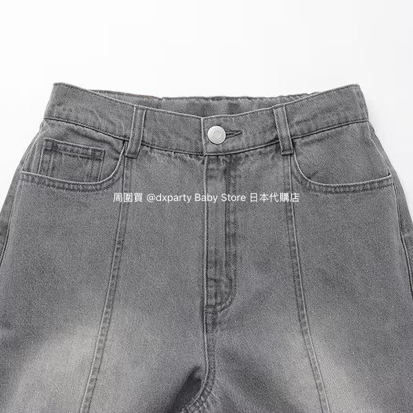 Lovetoxic Ribbon Slit Jeans (140-160cm) for Girls (Summer)