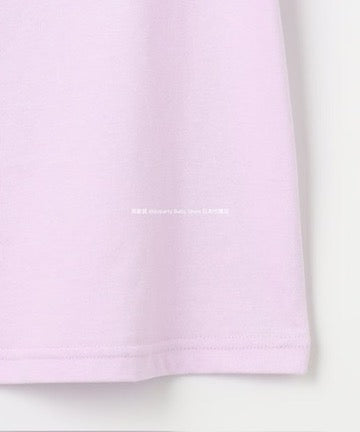 Japanese children's clothing aF#a325 bow shoulder sleeve top 90-160cm girls summer TOPS