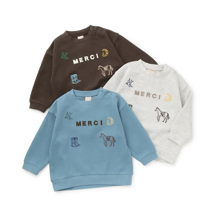 日本童裝 pe#main 印花衛衣 80-130cm 男童款 冬季 TOPS