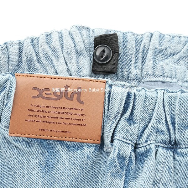 Japanese children's clothing X-girl Stages denim shorts 90-140cm girls' summer PANTS