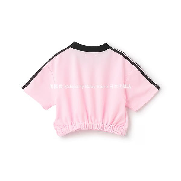Japanese children's clothing mini#ML short polo top 100-140cm girls summer TOPS