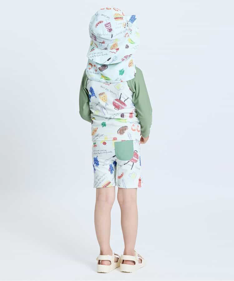 BIT'Z UV-Proof Swim Jacket (80-120cm) Direct from Japan - Boys' Summer Swimsuit Special