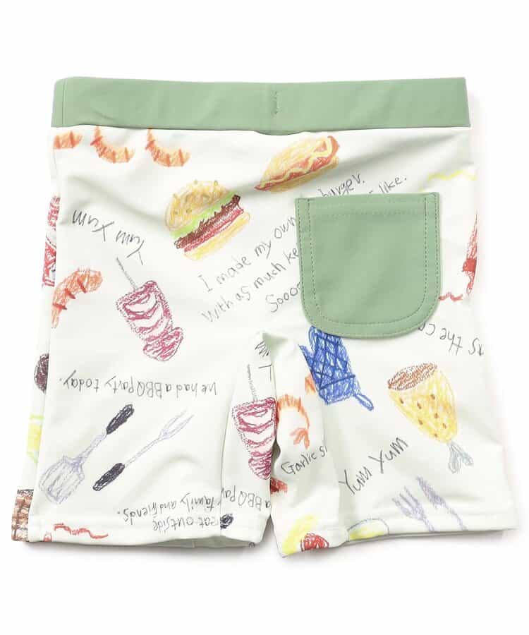 BIT'Z UV-Proof Swim Trunks (80-120cm) Direct from Japan - Boys' Summer Swimsuit Special
