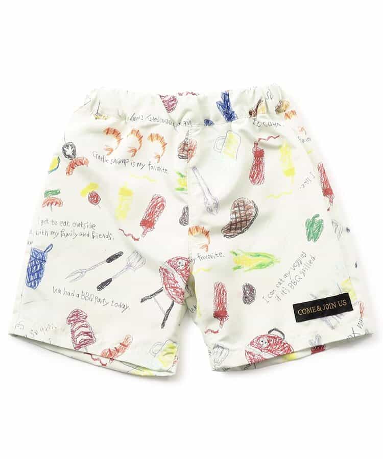 BIT'Z UV-Proof Beach Shorts (80-120cm) - Boys' Summer Swimsuit Special (Direct from Japan)