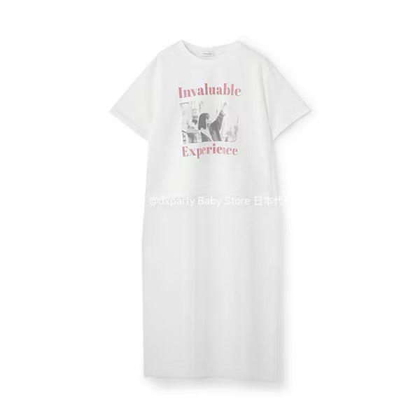 Lovetoxic Japanese children's clothing contact cool chiffon stitching long top 140-160cm girls summer TOPS