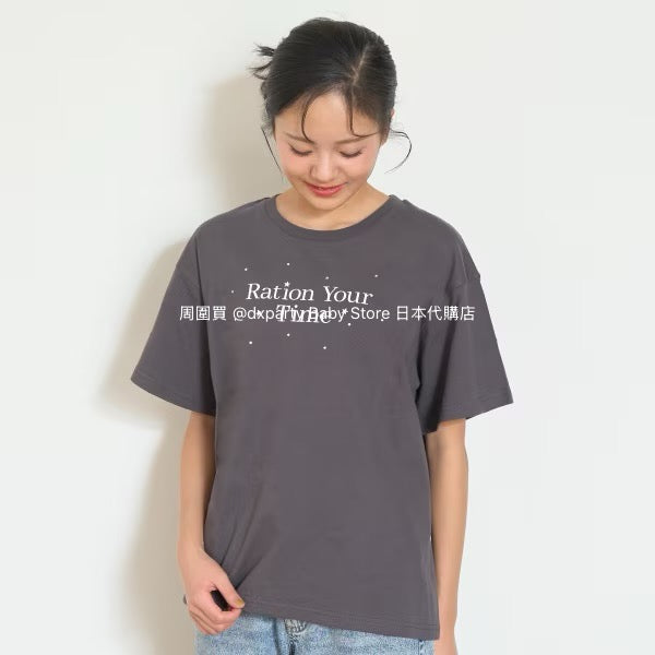 Lovetoxic Japanese children's clothing letter print top 140-160cm girls summer TOPS