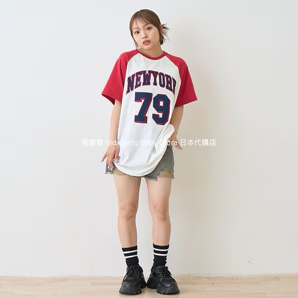 Lovetoxic Japanese children's clothing number printed dress 130-170cm girls summer dresses