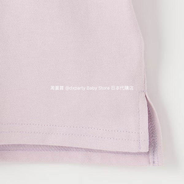 Japanese children's clothing pe#main Contact Cool Polo Two-Piece Set 80-130cm Girls Summer TOPS SKIRTS