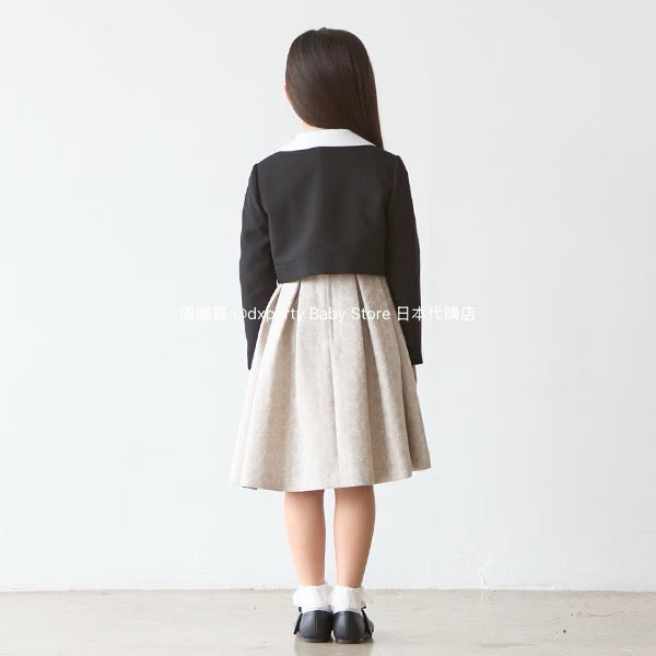 Japanese children's clothing pe#main dress two-piece suit 110-130cm girls summer dress outerwear interview / banquet / performance