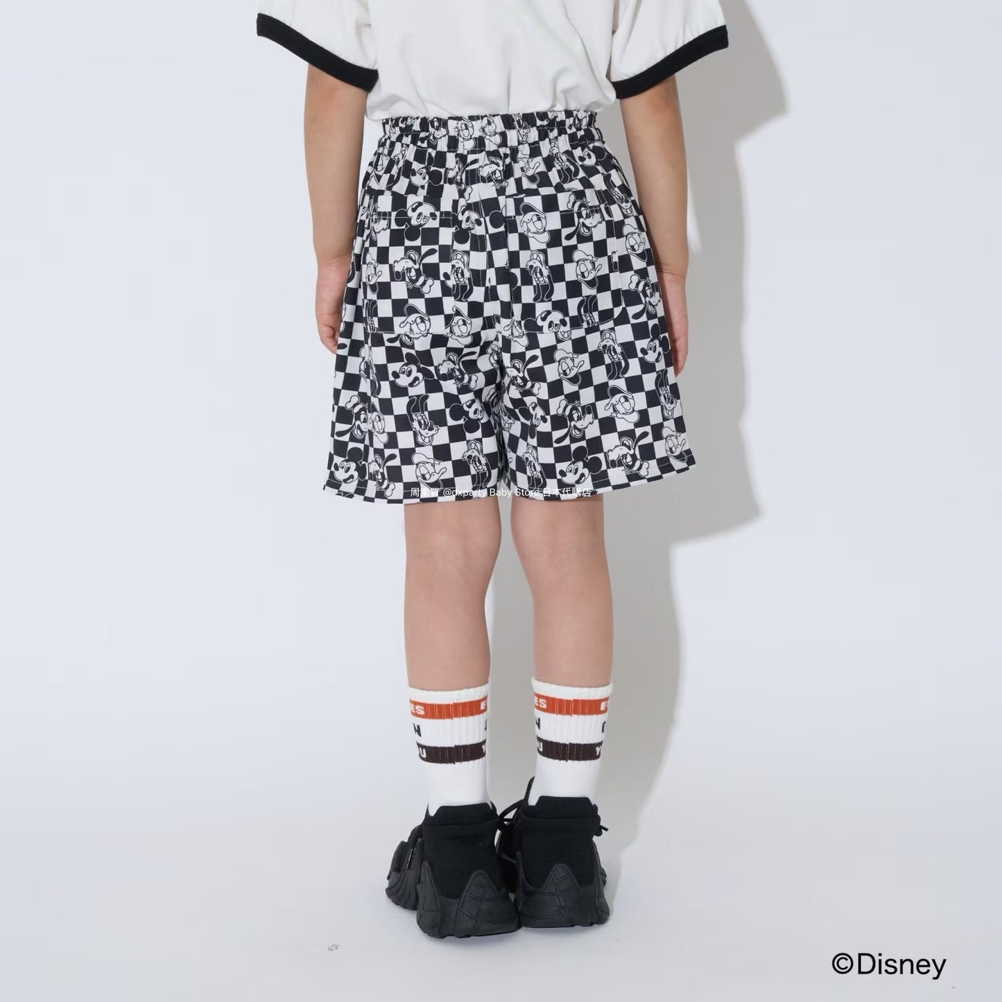 Japanese children's clothing b・R# x Diseny full-print shorts 100-150cm boys'/girls' summer PANTS