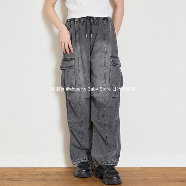 Lovetoxic Cold-Sensitive Denim Pants (140-170cm) for Girls (Summer)