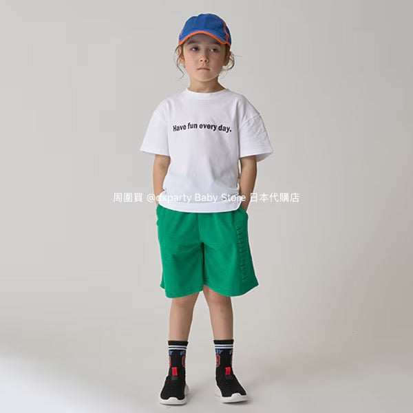 Japanese children's clothing mini#ML embossed shorts 90-140cm boys/girls summer PANTS
