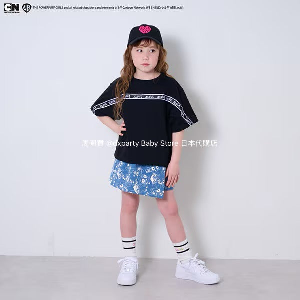 Japanese children's clothing X-girl Stages x Flying Girls printed skirt pants 90-140cm girls summer PANTS