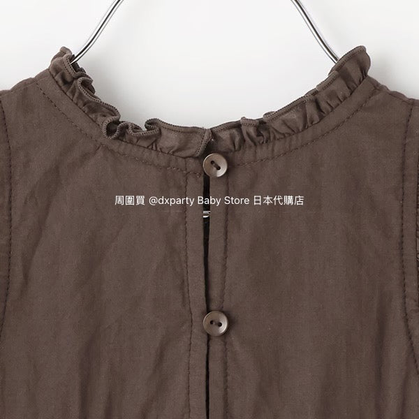 Japanese children's clothing pe#main lace hollow top 80-130cm girls summer TOPS