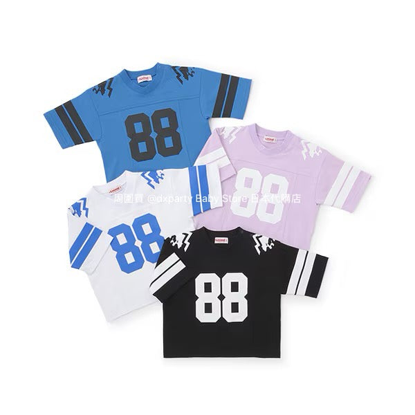 Japanese children's clothing mini #ML anti-fouling series waterproof series sports tops 90-140cm boys'/girls' summer TOPS