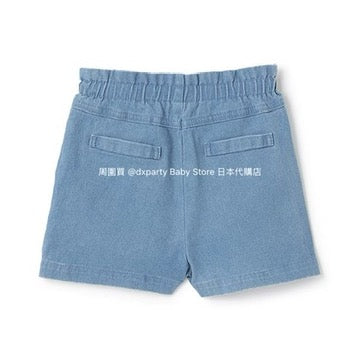 Japanese children's clothing pe#main anti-fouling series casual shorts 80-130cm girls' summer PANTS