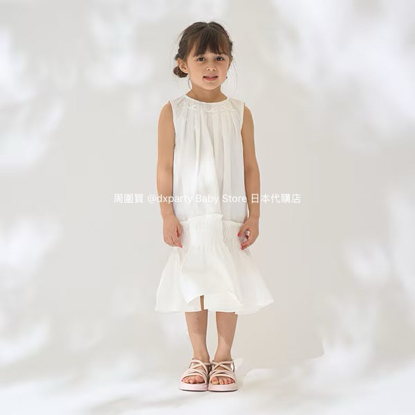 Japanese children's clothing Ly# mine bow vest dress 100-150cm girls summer dresses