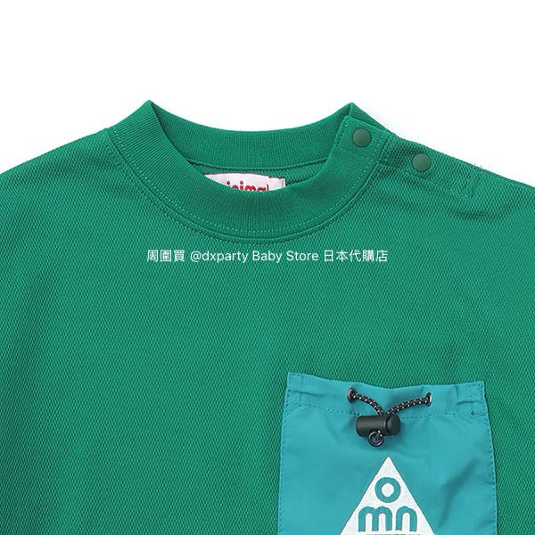 Japanese children's clothing mini#ML water-absorbing quick-drying mountain series pocket sports top 90-140cm boys'/girls' summer TOPS