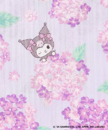 Japanese children's clothing aF#a325 x Sanrio Jinbei Japanese Kimono 90-130cm Girls Summer TOPS PANTS Japanese Summer Festival Special