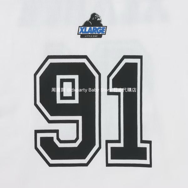 Japanese XLARGE KIDS number printed tops 90-140cm boys' summer TOPS