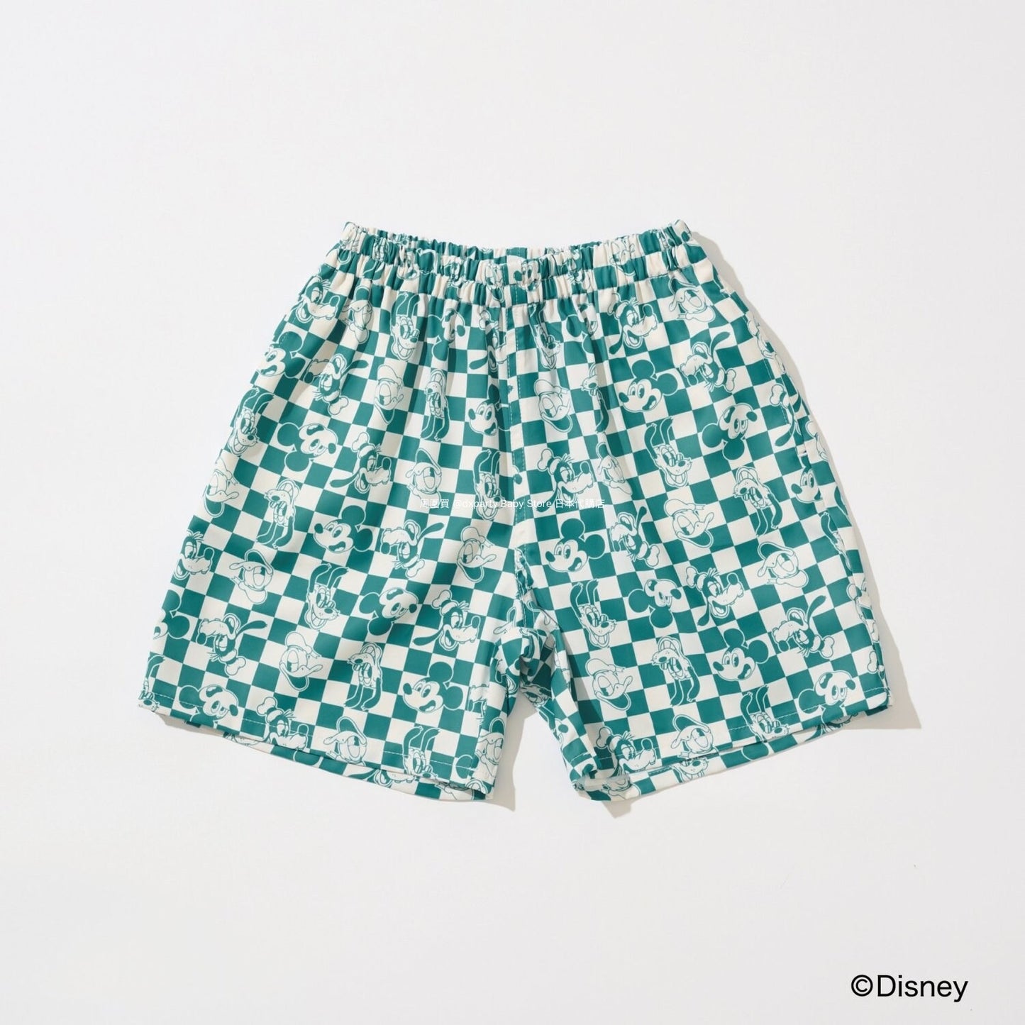 Japanese children's clothing b・R# x Diseny full-print shorts 100-150cm boys'/girls' summer PANTS