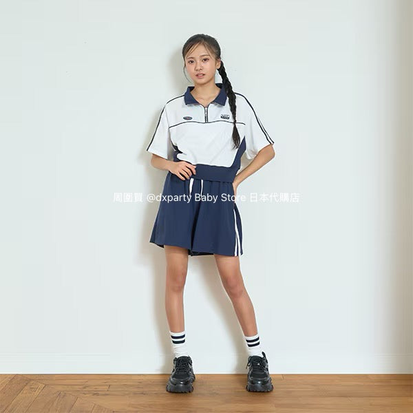 Lovetoxic Japan Kidswear Quick-Drying Sporty 2-Piece Set (140-170cm) Girls Summer TOPS PANTS