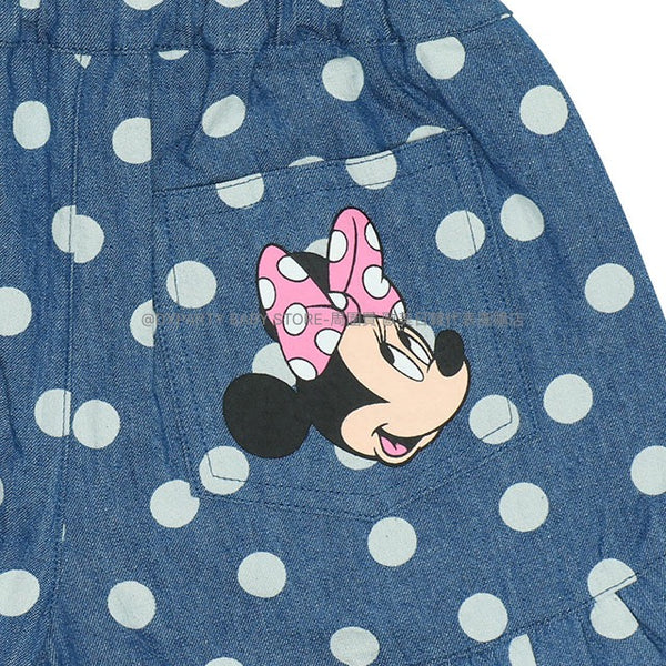 日本童裝 BDL x  Disney 花邊米妮牛仔短褲 80-130cm 女童款 夏季 PANTS