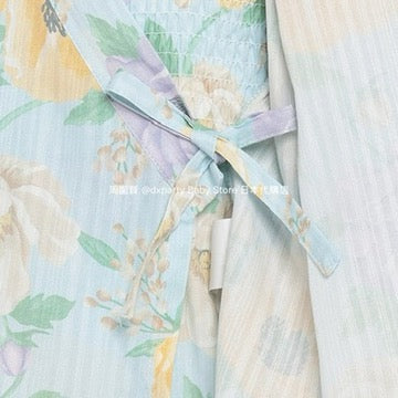 Japanese children's clothing pe#main Yukata Japanese Kimono 90-130cm Girls Summer Dresses Japanese Summer Festival Special