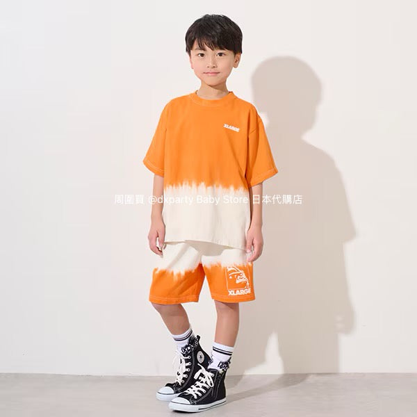 XLARGE KIDS Japanese children's clothing gradient tie-dye shorts 80-140cm boys' summer PANTS