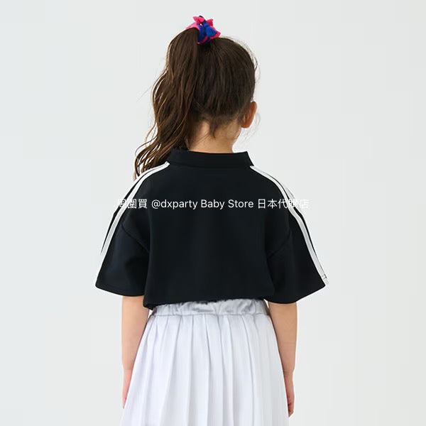 Japanese children's clothing mini#ML short polo top 100-140cm girls summer TOPS