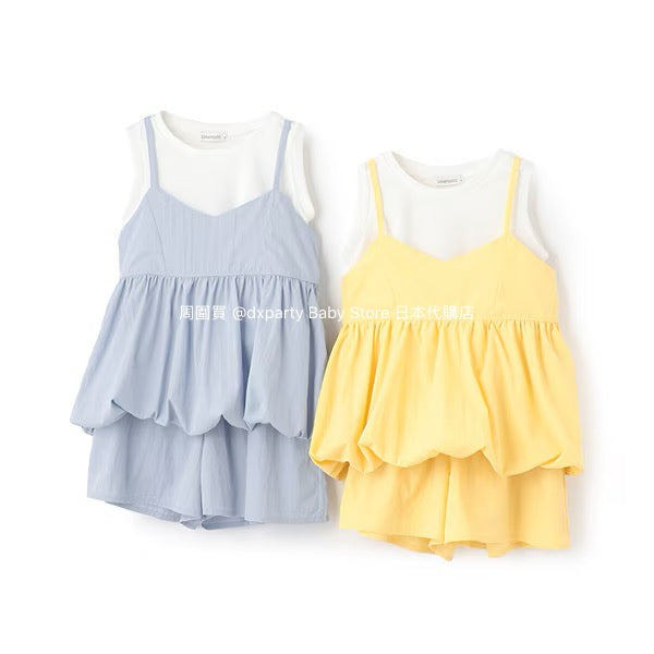 Lovetoxic Japanese children's clothing casual three-piece suit 140-160cm girls summer TOPS PANTS