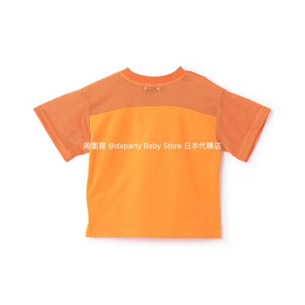 Japanese children's clothing mini#ML mesh sports top 100-140cm boys/girls summer TOPS