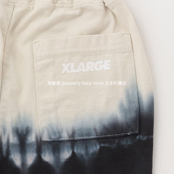 XLARGE KIDS Japanese children's clothing gradient tie-dye shorts 80-140cm boys' summer PANTS